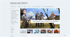 Desktop Screenshot of englishlightnovels.com